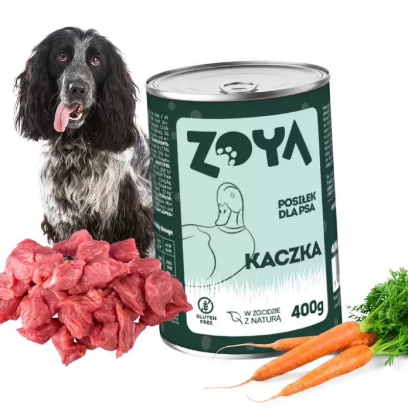 ZOYA Kačica - mokré krmivo pre psov - 400 g