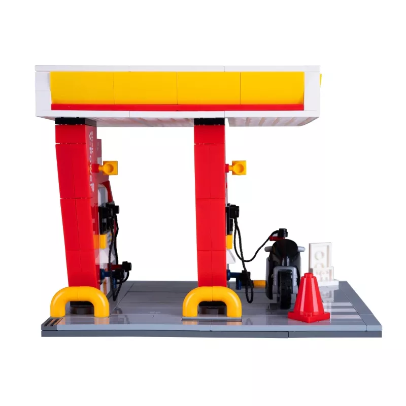 Model čerpacej stanice Jamara CaDA Shell 402858 s detailným dizajnom