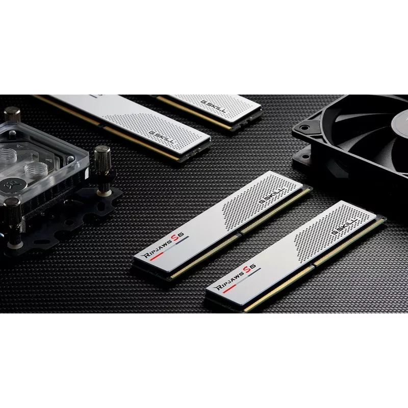 32GB 2x16GB Ripjaws S5 biela DDR5-6000 CL32 pamäťový kit RAM