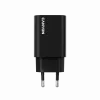 CANYON OnCharge 30CL 30 W PD nástenná nabíjačka 1-násobná EU konektor čierna