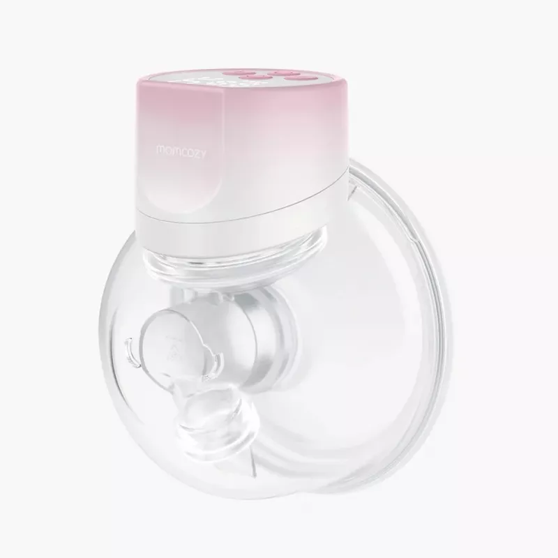 Momcozy S12 Pro dvojitá elektrická odsávačka mlieka ružová, 180 ml