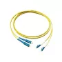 Optický patch kábel duplex OS2 (Singlemode, 9/125) LC/SC, 1m, Good Connections® (LW-901LS)