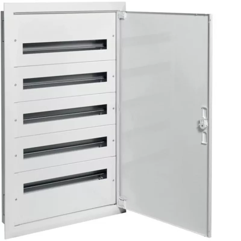 Elektrické puzdro Hager FW524FT, IP30, rozmery 550×110×920 mm