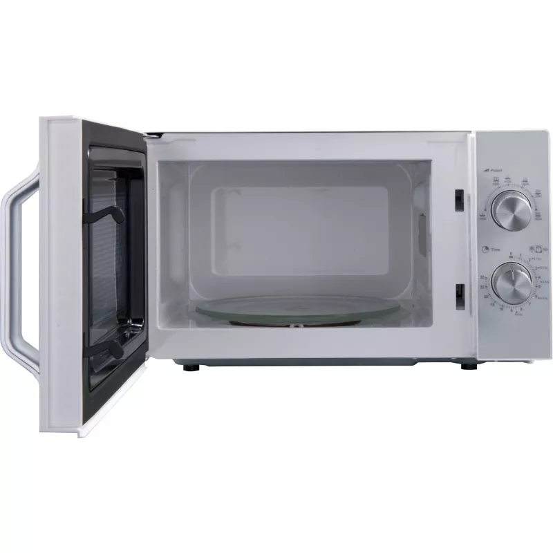 Mikrovlnná rúra Sharp R204WA strieborná, biela Solo mikrovlnná rúra na pracovnú dosku 20 l 800 W