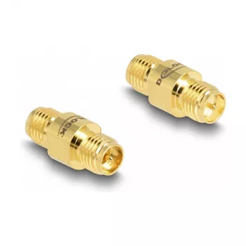DeLOCK adaptér RP-SMA samica na RP-SMA samica C6801 typ konektora RP-SMA