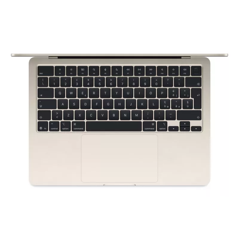 MacBook Air 13, Starlight, M4 (10-CPU/10-GPU), 16GB, 512GB, nemčina, 35W Dual USB-C Port napájací zdroj, MW103D/A