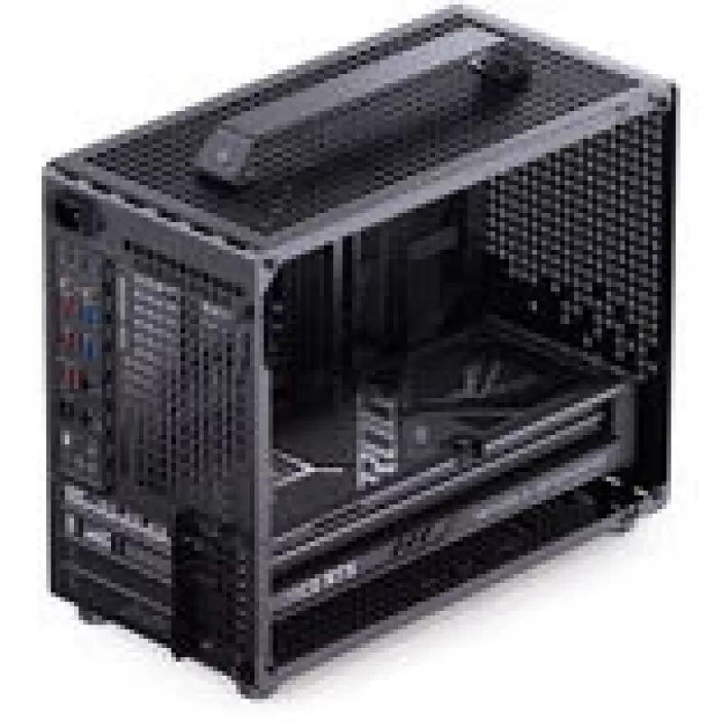 Počítačová skriňa Jonsplus Z20 Mesh Mini Tower Micro-ATX čierna