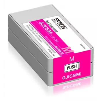 Epson GJIC5(M): atramentová kazeta pre ColorWorks C831 (purpurová) (minimálne množstvo objednávky = 10)