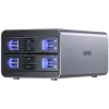 Externé RAID puzdro Unitek S1308B01-EU pre 2,5-palcové/3,5-palcové disky, až do 40 TB, 5 Gbit/s rozhranie