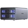 Externé RAID puzdro Unitek S1308B01-EU pre 2,5-palcové/3,5-palcové disky, až do 40 TB, 5 Gbit/s rozhranie