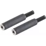 Káblový spoj ShiverPeaks BS50700-2 6,3 mm čierny