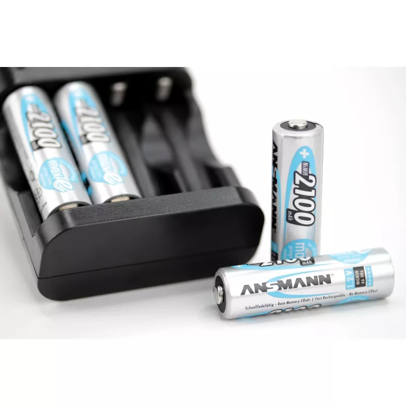 1x4 Ansmann maxE NiMH nabíjateľná batéria Mignon AA 2100 mAh 5035052