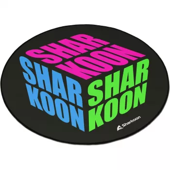 Podložka pod stoličku Sharkoon SKILLER SFM11 Cube modrá zelená ružová polyester 1200x1200x5mm