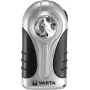 Ručná lampa Varta 16647 čierna strieborná