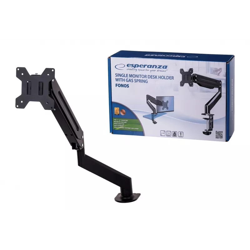 Esperanza ERW019 držiak / stojan na monitor 68,6 cm (27