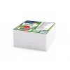 Notes Forpus, 9x9 cm, biely, lepený (500) 0716-009