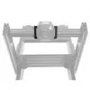 Asetek SimSports Front Mount pre Podium Brackets - čierna, 70 mm rozstup otvorov