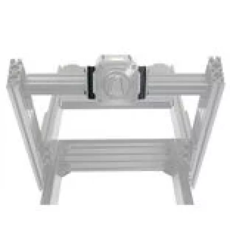 Asetek SimSports Front Mount pre Podium Brackets - čierna, 70 mm rozstup otvorov