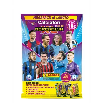 Zberateľské karty štartovacia sada PANINI Italian League 2025 Mega štartovacia sada