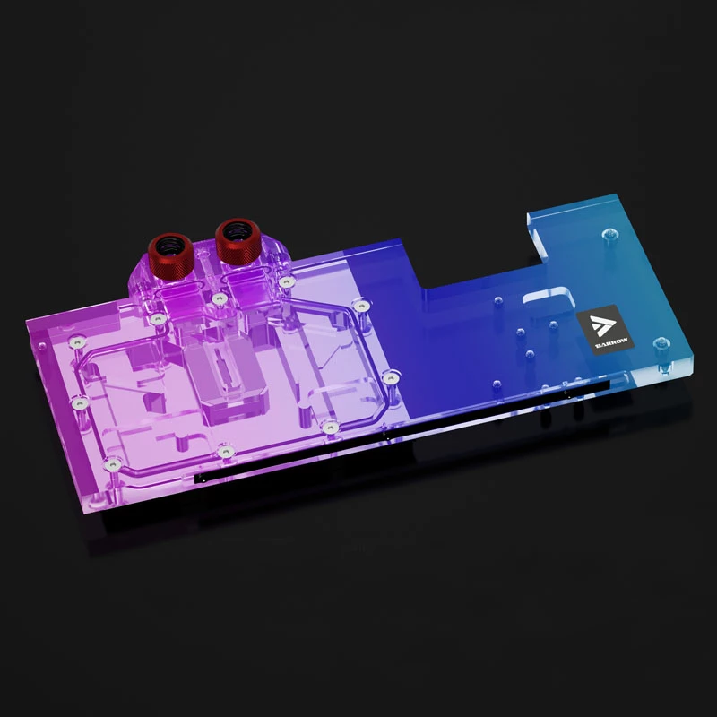 Blok vodného chladenia Barrow LRC2.0 pre GIGABYTE 3080/3090 Extreme RGB akryl