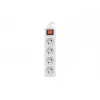 Predlžovacia zásuvka Lanberg PS1-04E-0150-W 1,5m 4 AC zásuvky interiér biela