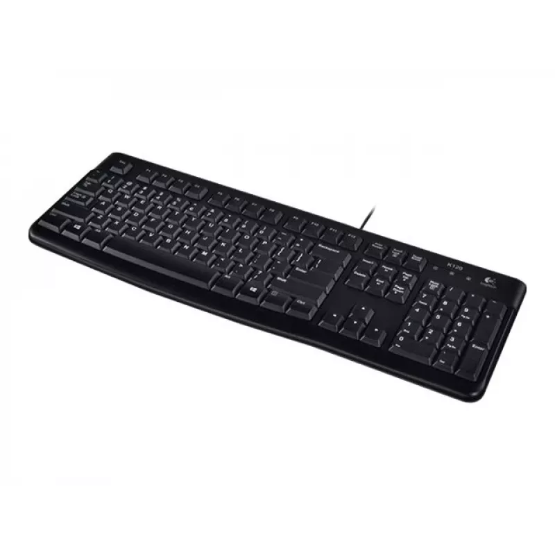 Logitech K120 káblová klávesnica