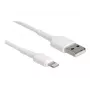 USB nabíjací kábel DeLOCK 87866 pre iPhone iPad iPod 30 cm