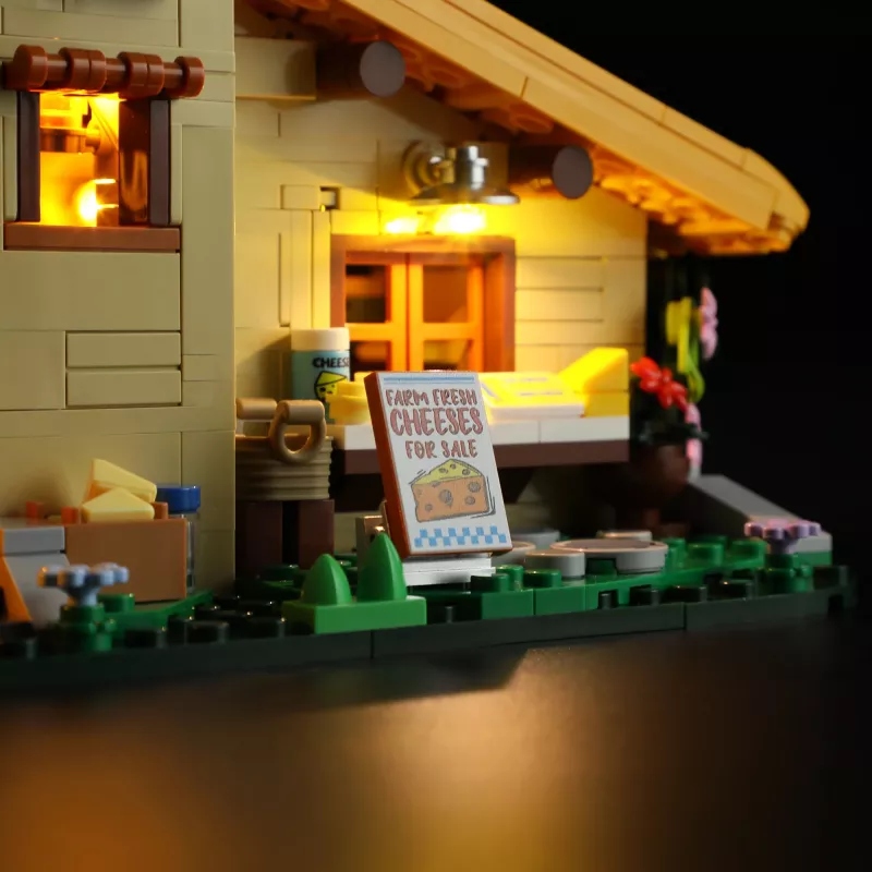 Lumibricks Farm Cheese House stavebnica