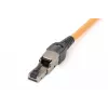 Digitus CAT 6A Konektor na montáž v teréne, ohybný, STP, s protiprachovým krytom, DN-93636