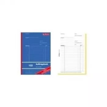 Administratívna kniha Herlitz 880427 modrá A4 80 listov