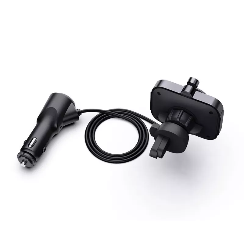 FM vysielač SAVIO TR-14 Bluetooth USB, FM 87,6–107,9 MHz, MicroSD, USB-C, 12 V napájanie z auta