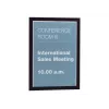 Magnetický rám A4 Durable DURAFRAME čierny