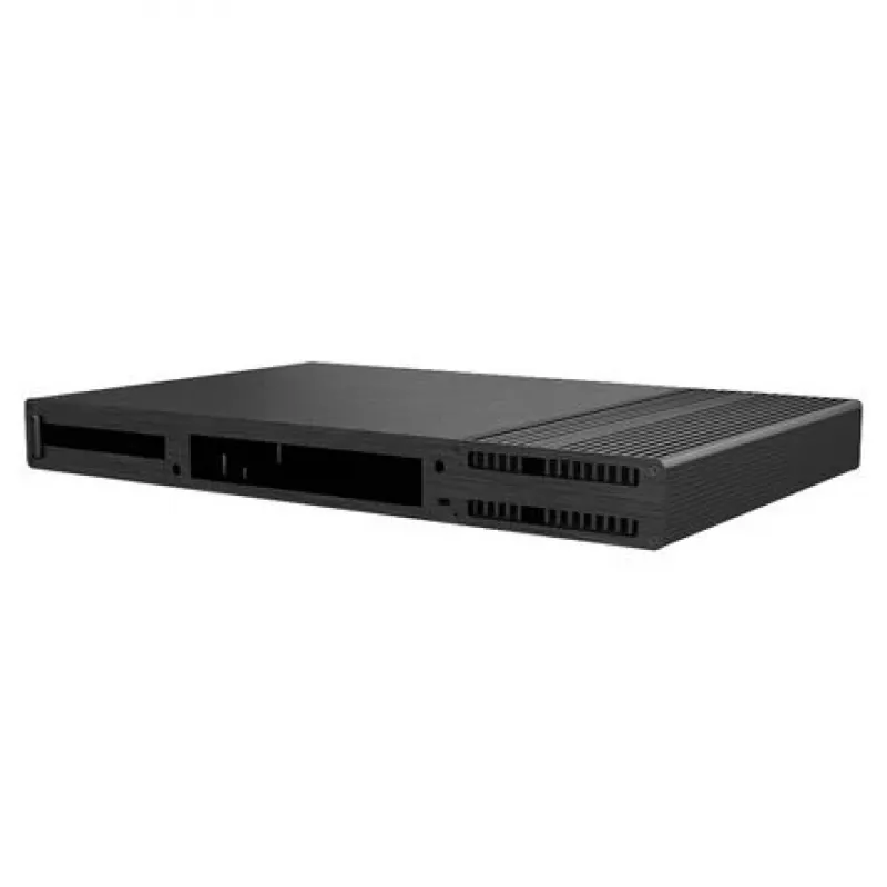 Počítačová skriňa Akasa Galileo TU2 Plus MKII Mini-ITX skriňa - čierna