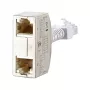 METZ CONNECT BTR Cable Sharing Adapter pnp 3 - sieťový rozbočovač - RJ-45 (F) na RJ-45 (M) - 8,9 cm - sivý (balenie 2 ks) (130548-03-E)
