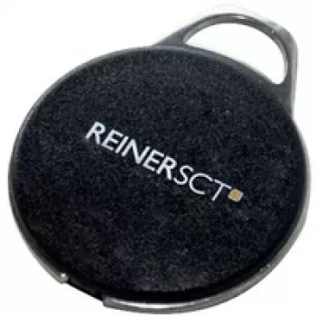 Reiner SCT timeCard Premium transpondér 25 DES RFID tag čierny 13,56 MHz IP65