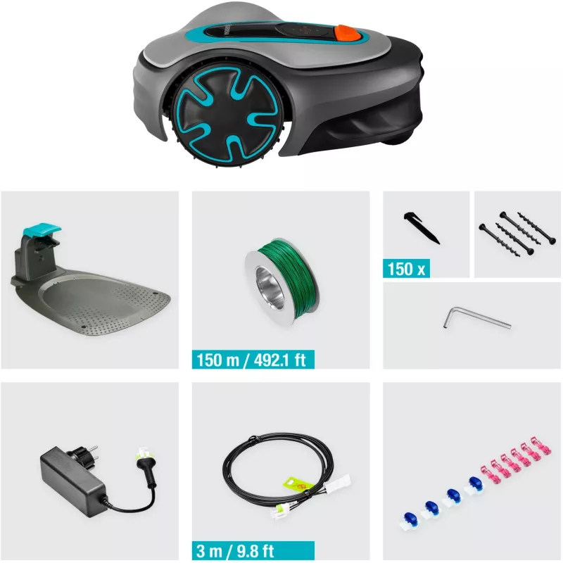 Robotická kosačka Gardena SILENO minimo