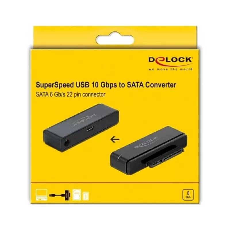 USB Type-C na SATA konvertor DeLOCK 64188