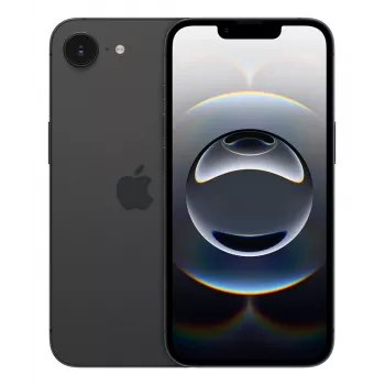 Smartphone Apple iPhone 16e — 6,1 inch (15,5 cm), A18, 128 GB, Dual SIM, 5G, 48 MP, čierna