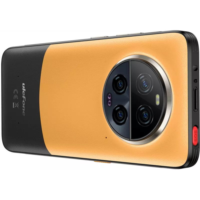 Odolný smartfón UleFone Armor 23 Ultra 5G – 12 GB RAM, 512 GB úložisko, oranžový