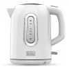 Rýchlovarná kanvica Black & Decker 1,7 L 2200 W biela