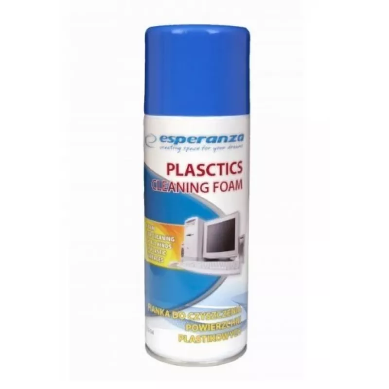 Čistiaca pena na obrazovky ESPERANZA ES104 pre obrazovky a plasty, 400 ml, viacfarebná