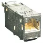 BTR E-DAT Cat.6A 8(8) RJ-45 modul, strieborný, 41,95×14,7×19,1 mm