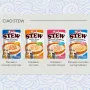 Vlhké krmivo – maškrty pre mačky INABA Ciao Stew kura a mušľa svätojakubská vrecúško 40 g – bez obilnín, dospelé, mäsové