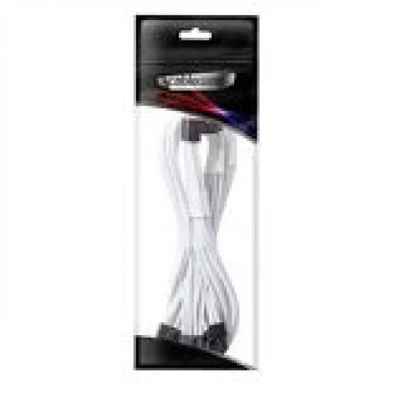 CableMod C-Series Pro prepojovací kábel - variant A, 90°, 16-pin na 3x8-pin PCIe, biely
