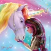 Puzzle Ravensburger Unicorn Academy – 3 x 49 dielov, sada pre deti