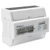 Qoltec trojfázový obojsmerný elektronický merač | DIN lištový merač spotreby energie | 400V | 100A | LCD | 4P