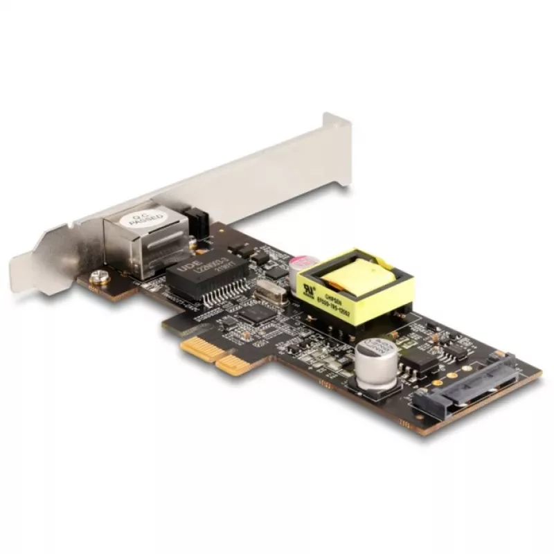 DeLOCK 88506 PCI Express x1 sieťová karta, 1 x RJ45 2,5 Gigabit LAN PoE+