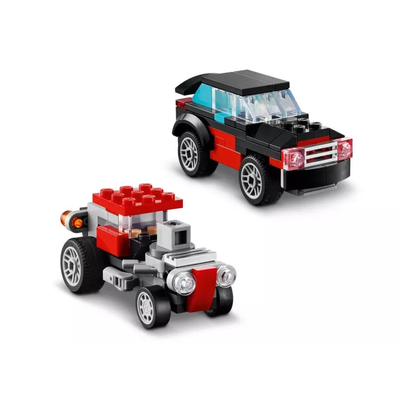 LEGO Creator 3-in-1 31146 Nákladné auto s plošinou a vrtuľník
