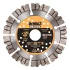 Brúsny kotúč DeWalt 125 x 22 mm Extreme Runtime diamantový rezný kotúč na kameň, prehnuté prevedenie