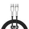 Kábel USB-C na USB-C Baseus CATJK-C01, USB 3.2 Gen 1, 1 m, čierny